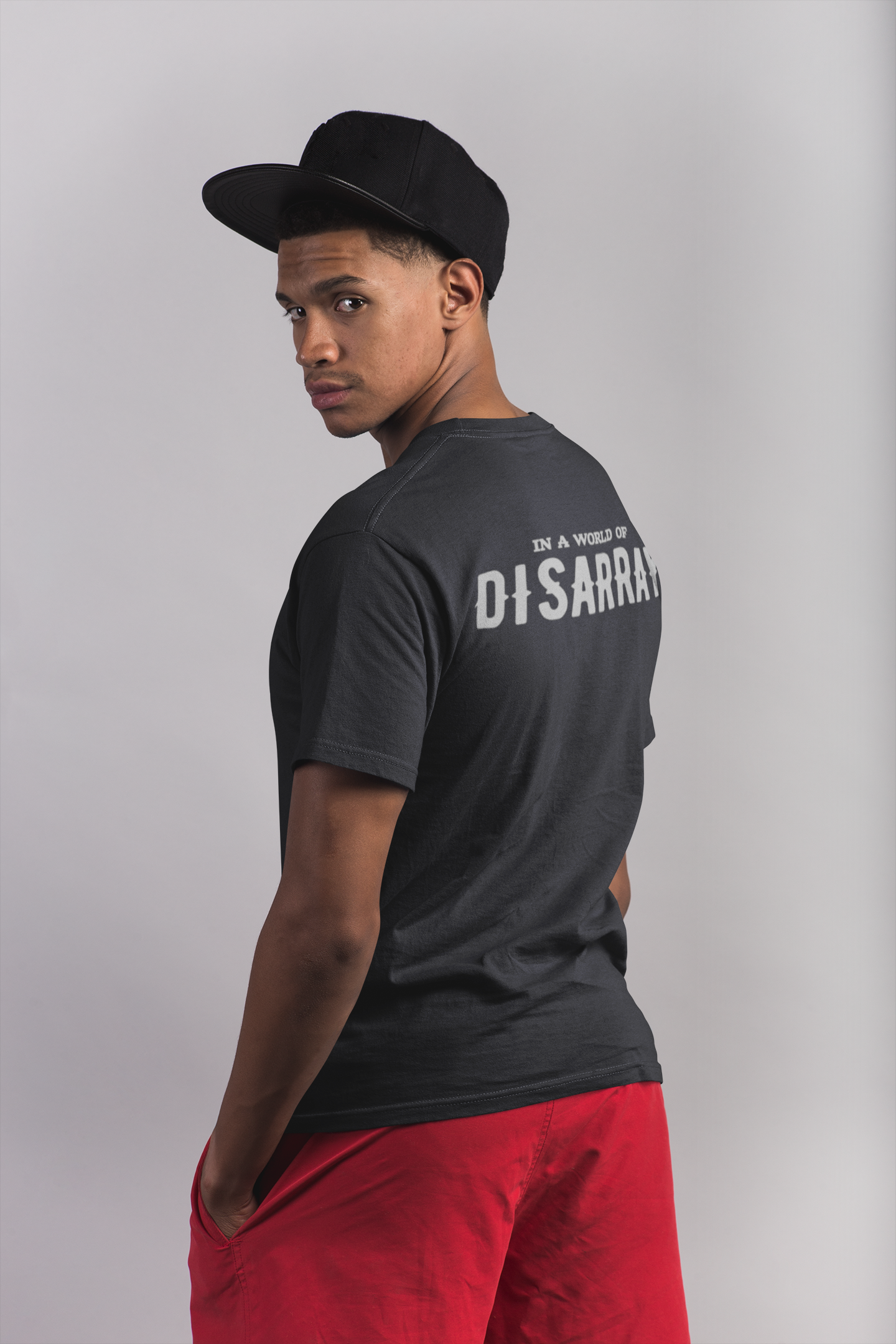 BLACK CALM Short-sleeve unisex t-shirt