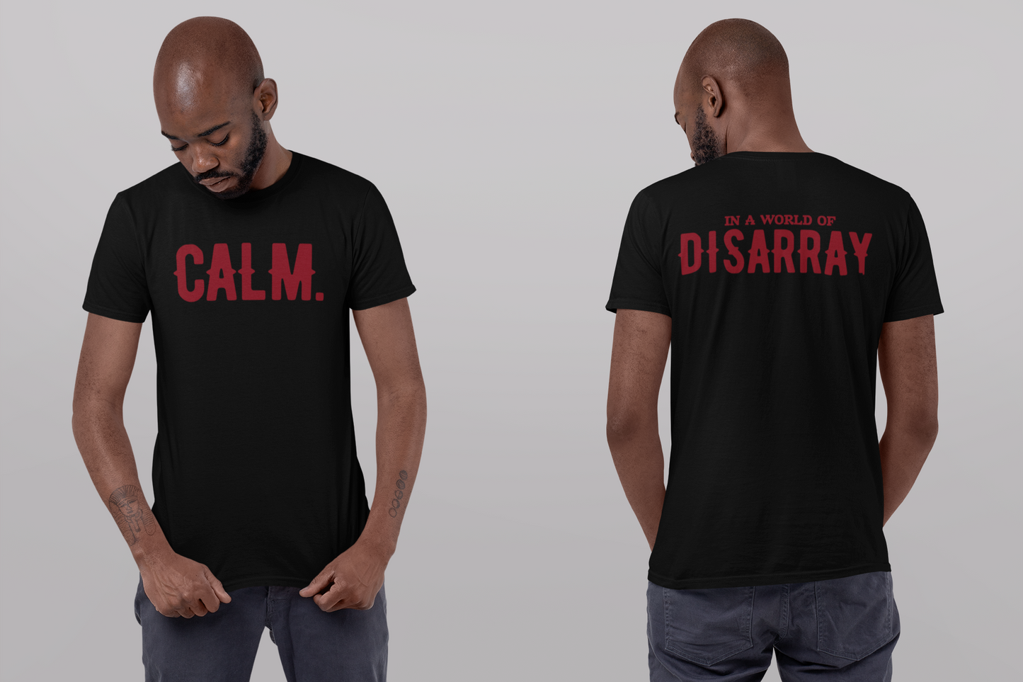 red/calmCopy of Short-sleeve unisex t-shirt