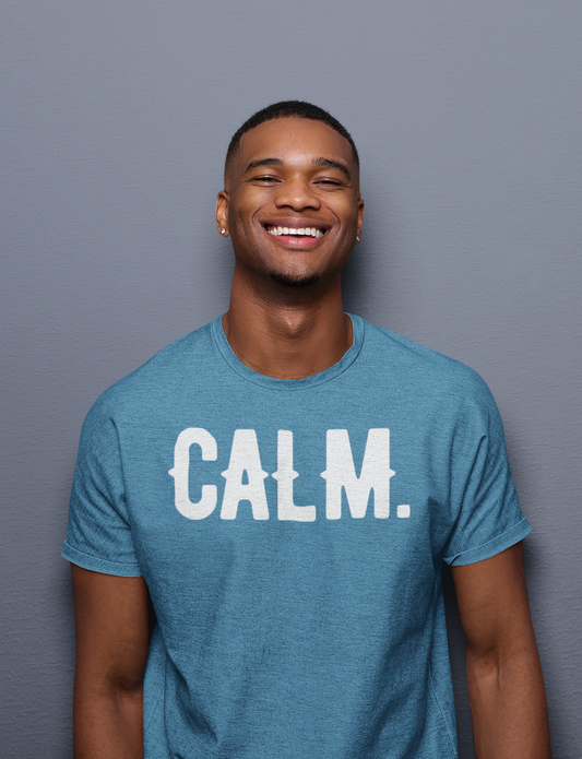 Teal/White t-shirt