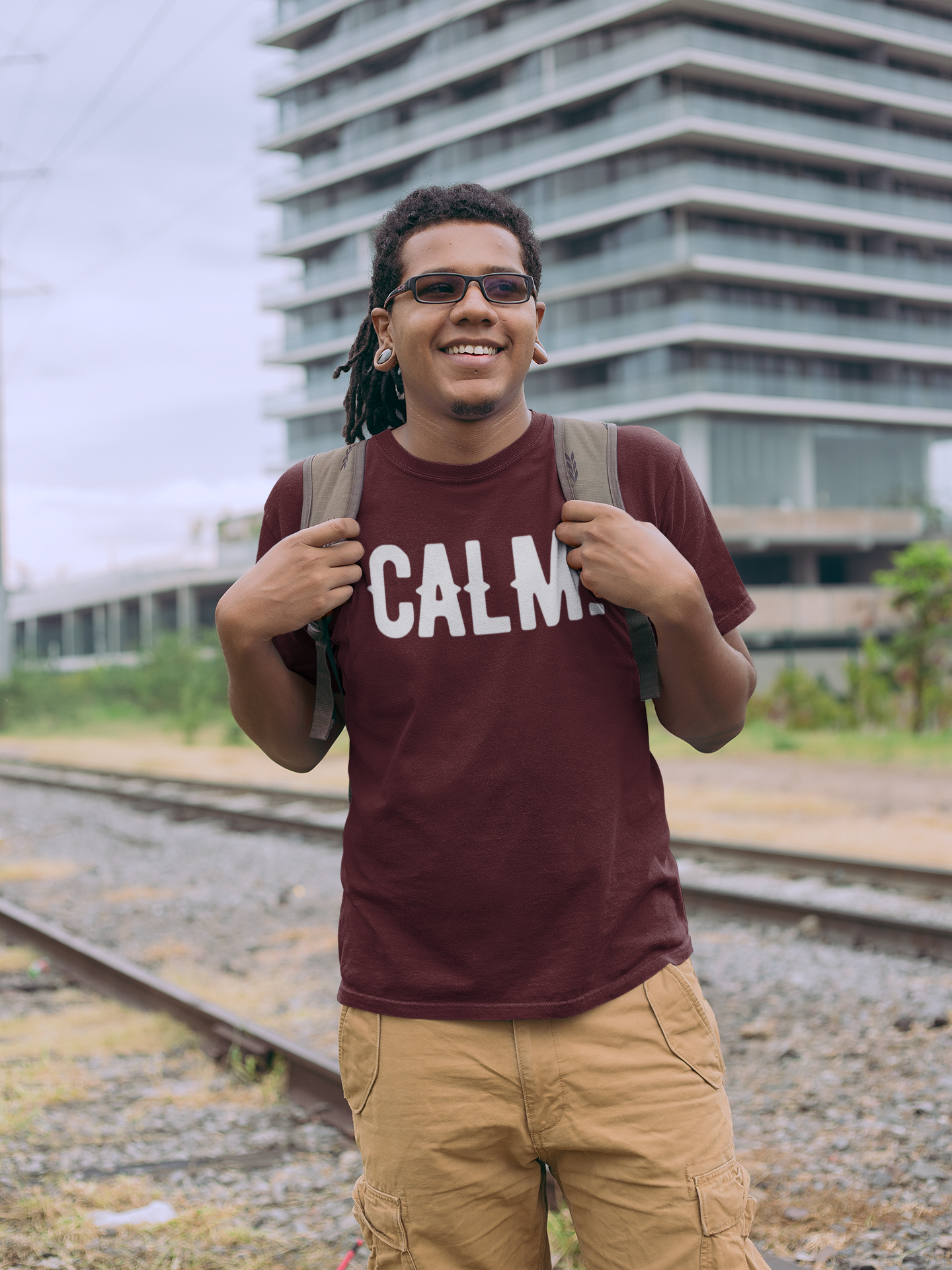 Burgundy/ White
